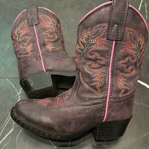 Dan Post Purple Pink Children’s Cowgirl Boot